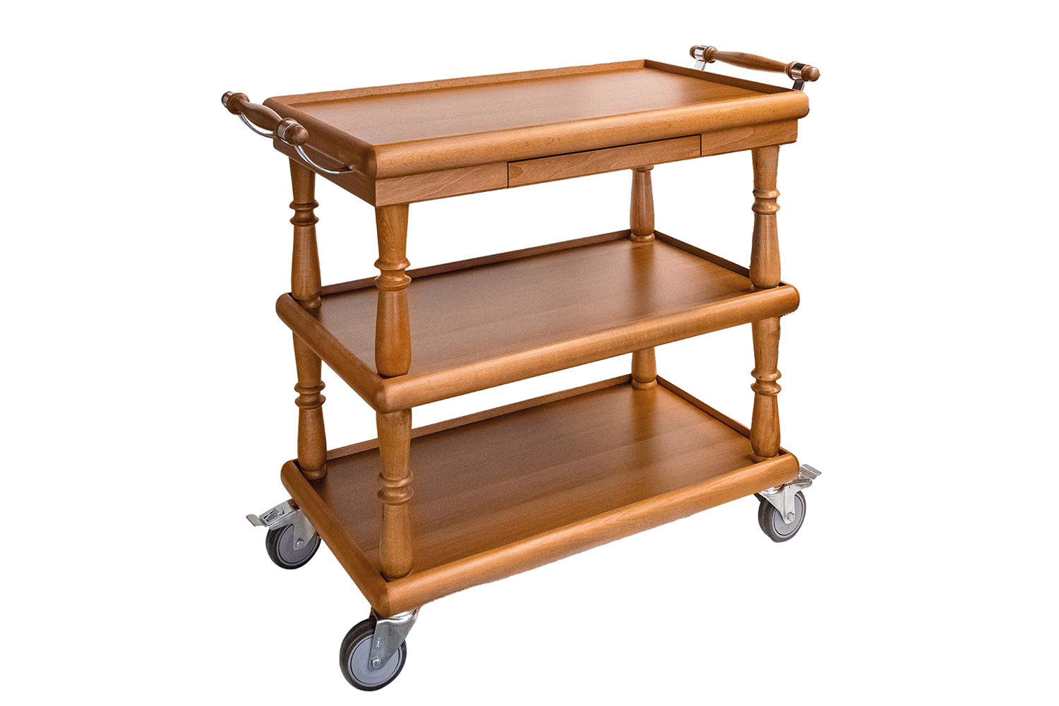 Ahşap Servis Arabası - RST002 Ahşap Servis Arabası - RST002